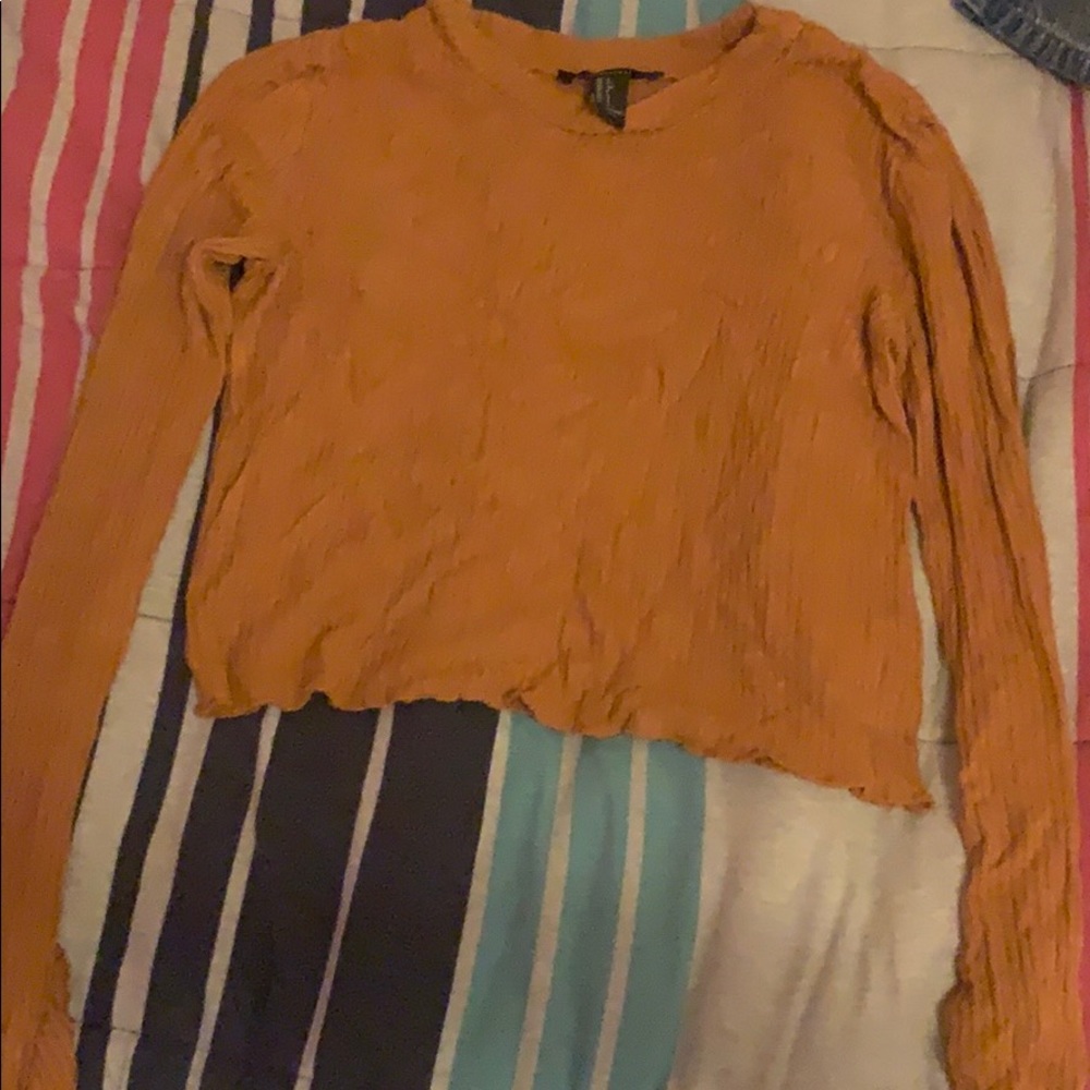 Long sleeve fall top